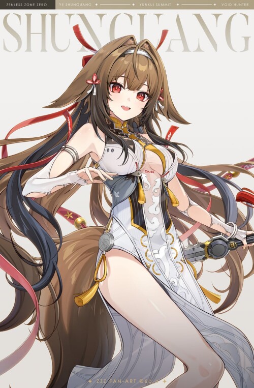  ye shunguang zenless zone zero drawn by 6u eternal land sample 8f410f563eae94e9a4304654dc0d2734
