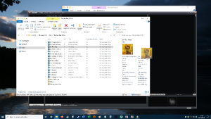 Impossible de glisser fichiers dans Winamp 01