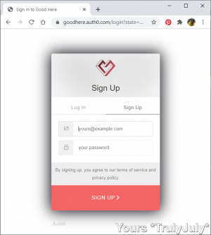 Good Practice Tip - How to ease the Sign Up process: Assist with password choice. 


#Good #Practice #Tip brought to you by Yours TrulyJuly. 

https://trulyjuly.wordpress.com/2021/02/23/good-practice-tip-how-to-ease-the-sign-up-process-assist-with-password-choice/ 

#GoodPracticeTip #YoursTrulyJuly #TechTuesday #HowTo #tech #online #digital #DigitalMarketing #OnlineMarketing #usability #UX #UserExperience #password #signup #design #DesignTips #WebDesign #DesignThinking #ServiceDesign #CustomerJourney  #ContentMarketing #uxdesign #InternetSafety #OnlineSecurity