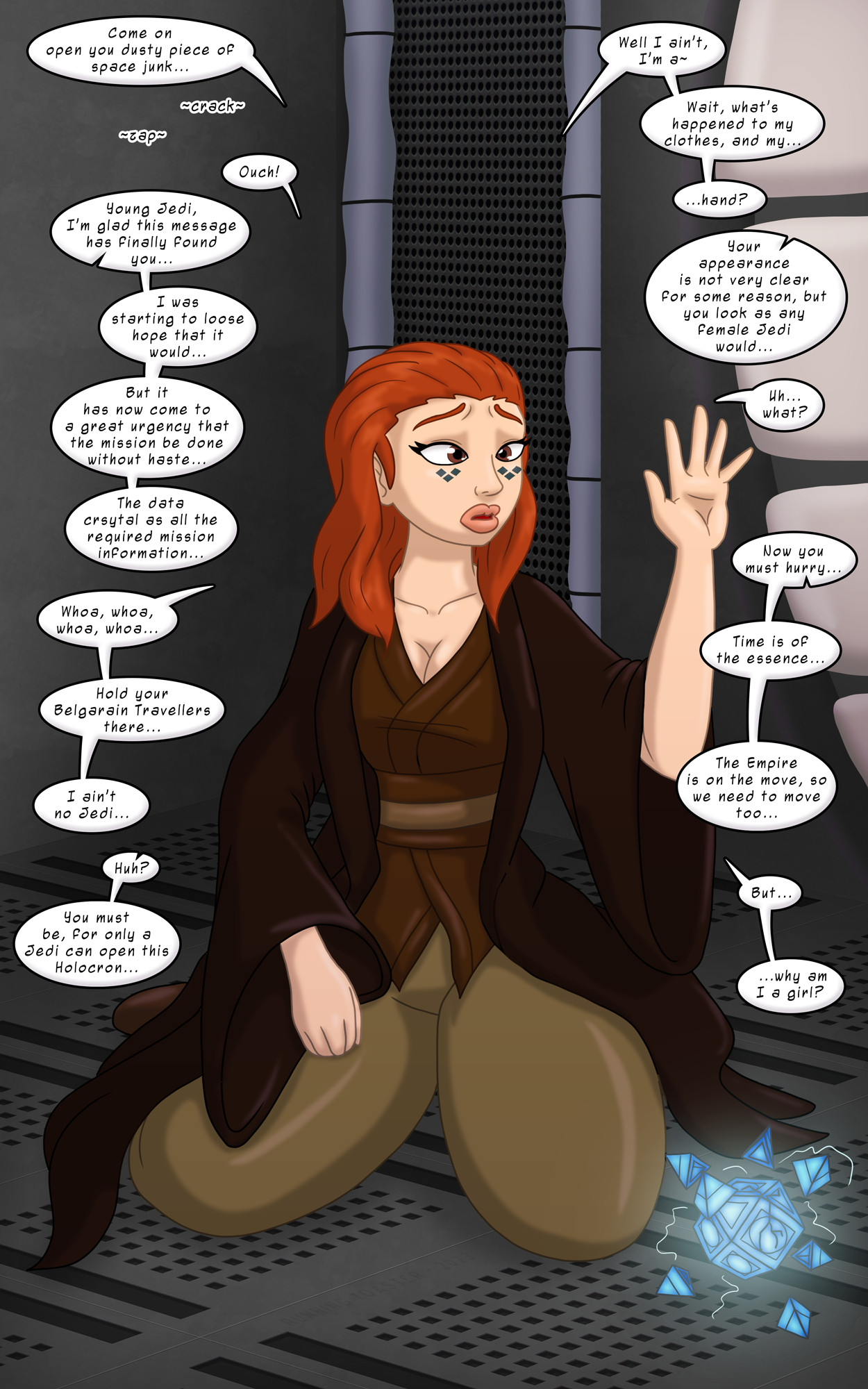 [TGTF] Your Mission Now by Running Toaster : r/Inanimate_TFs