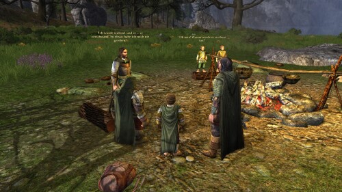 Boromir kehrt ins Lager in Parth Galen zurück - 2