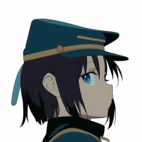  elma (maidragon), side profile, hat, captain's hat, gangster, jacket, looking a s 3125959811