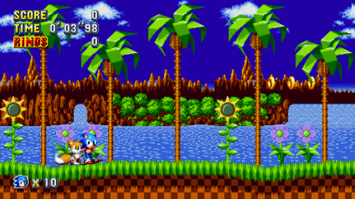 Sonic Mania Clean filter