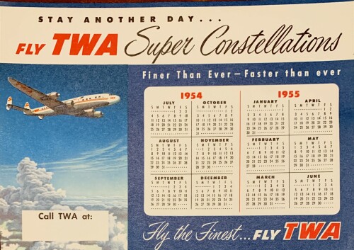 TWA Calendar