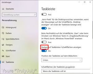 Windows uses English tech term in their German settings TrulyJuly