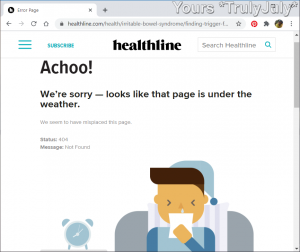 #Good #Practice #Tip: #Align your 404 #error #message with your #brand. 

https://trulyjuly.wordpress.com/2020/08/18/good-practice-tip-align-your-404-error-message-with-your-brand/ 

#GoodPractice #Advice brought to you by #YoursTrulyJuly.