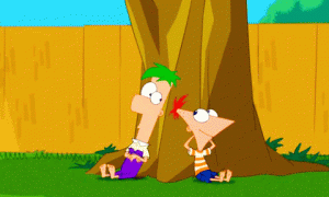 Phineas and Ferb relaxing