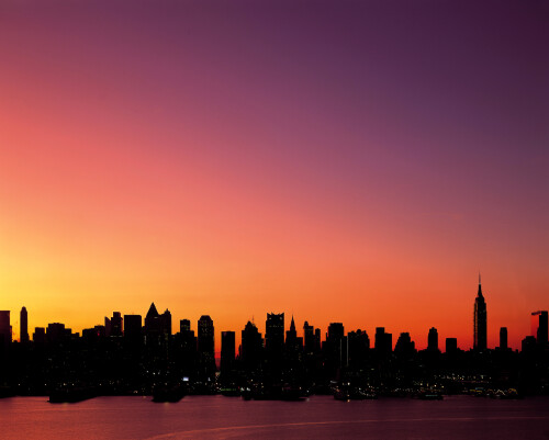 Silhouette n' Sunset by Manhattan4