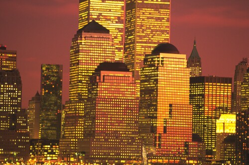 World Financial Center Sunset by Manhattan4