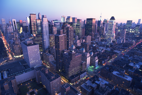Mauve NYC Corners (orig gamma) by Manhattan4
