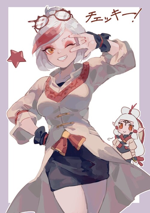  impa and purah the legend of zelda and 2 more drawn by rain rkgk 500d1db4c6d62d1e046ebc99077bc9fd