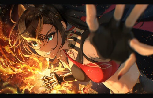  dehya genshin impact drawn by nushibautiful sample c82ef6b7f17b4e79078de96d0ee93b9b