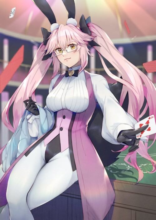  tamamo koyanskaya and koyanskaya fate and 1 more drawn by nakaga eri sample 519cdc18ce6baa9ddc54fc6