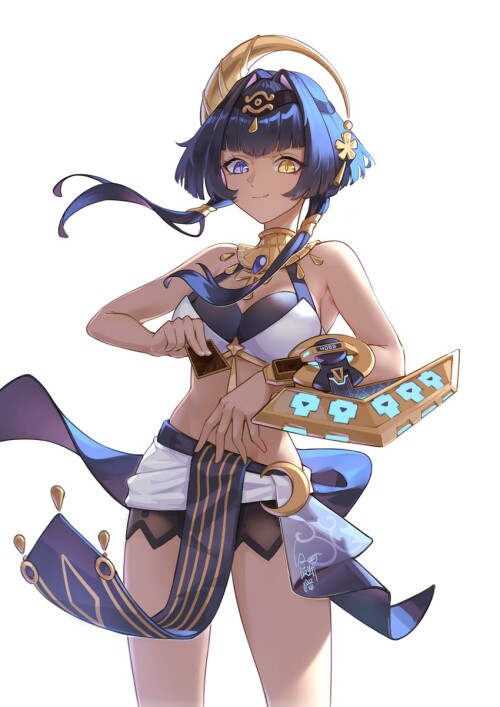  candace genshin impact and 1 more drawn by cqc no hashi neko sample 963b4acc3e1832b3cb468606ca23cc6