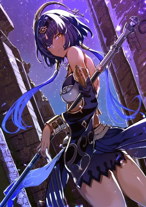  candace genshin impact drawn by sas ls08b sample 1077e23b160916b817f6ea1f1df89a20