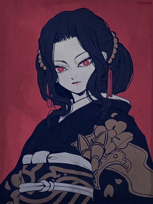  kibutsuji muzan kimetsu no yaiba drawn by jiyon jpspng sample 7a9415ad61fedacb94b882c27d146111