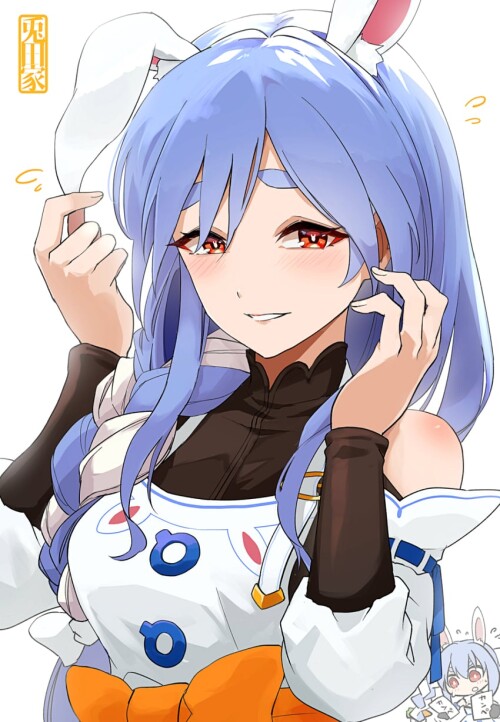  usada pekora usada pekora and pekomama hololive drawn by motoiwork sample 64351fe03d01ae419d4a6ce4d