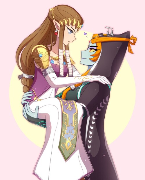  princess zelda midna and midna the legend of zelda and 1 more drawn by enni sample b5b9b4af897ae65b