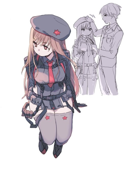  rapi and commander goddess of victory nikke drawn by ureshiitime ki sample 9b9651cf15996355562288c6