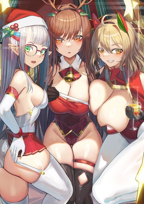  anis rapi and neon goddess of victory nikke drawn by natori youkai sample 9240fa4ffca2f1473acd5b209