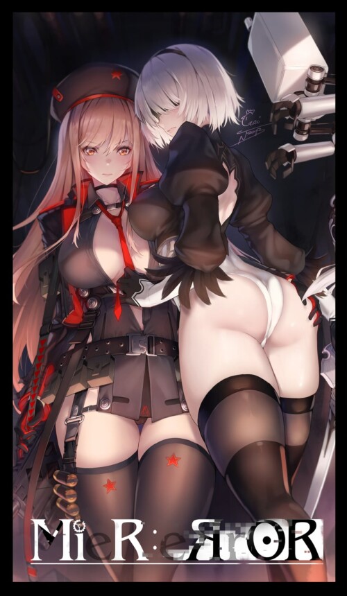  2b rapi and ishikawa yui goddess of victory nikke and 2 more drawn by gainoob sample 35170eeebe7ab9
