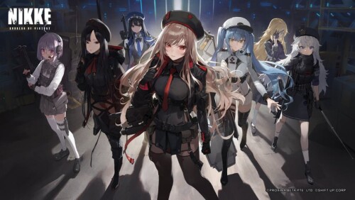  rapi privaty poli diesel eunhwa and 2 more goddess of victory nikke drawn by modare sample ee032241