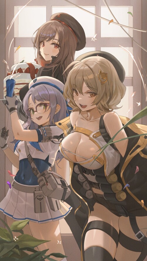  anis rapi and neon goddess of victory nikke drawn by zutsuyaku sample 30571c26f34f083279e5286107221