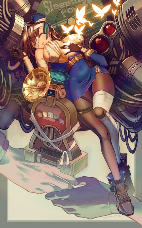  marian goddess of victory nikke drawn by ticoayme sample 7653c2a5183eea2dd94379791c5a2ef0