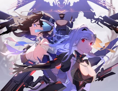  commander modernia and marian goddess of victory nikke drawn by qw sample e9d82df4652595ef6a5eef4d5