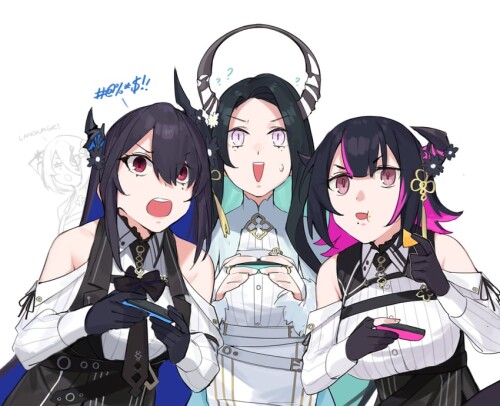  nerissa ravencroft nerissa ravencroft mamarissa aradia ravencroft and malpha ravencroft hololive an