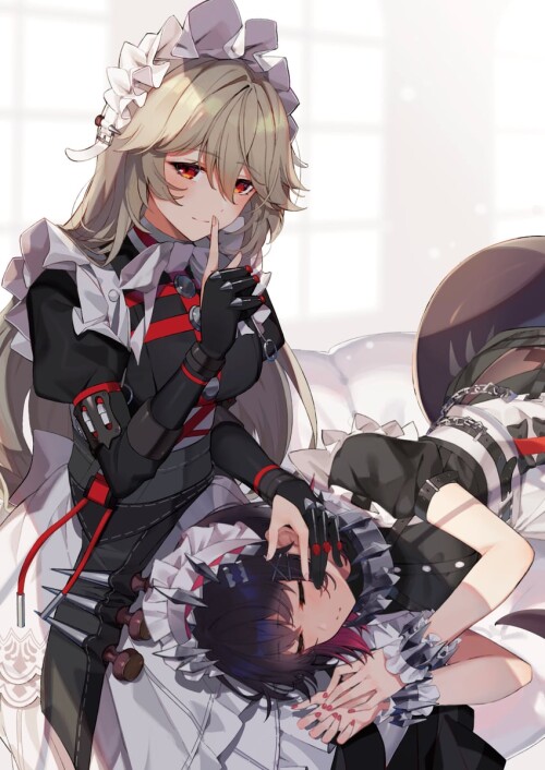  ellen joe and alexandrina sebastiane zenless zone zero drawn by e buki sample d7b9cc94b3a6ab3fc991b