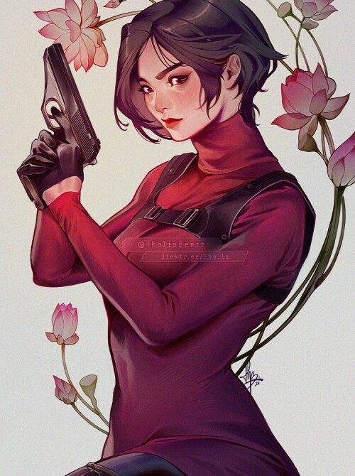  ada wong resident evil and 2 more drawn by tholia bentz f7e2664c1e5aef2a12878c7606cc2842