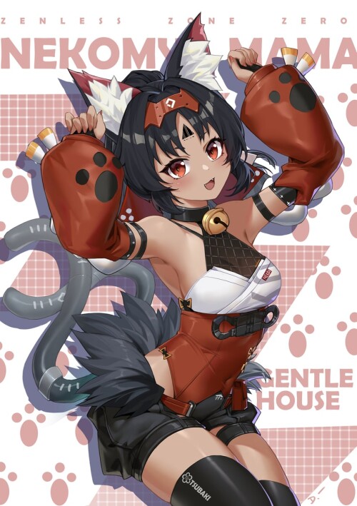  nekomiya mana zenless zone zero drawn by linreplica sample e427c1527bd1a08bfefd62fdf60ebef1