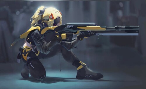  trigger zenless zone zero drawn by laojun sample 8fe13969c0dd1168c1f2567b9bf0867a