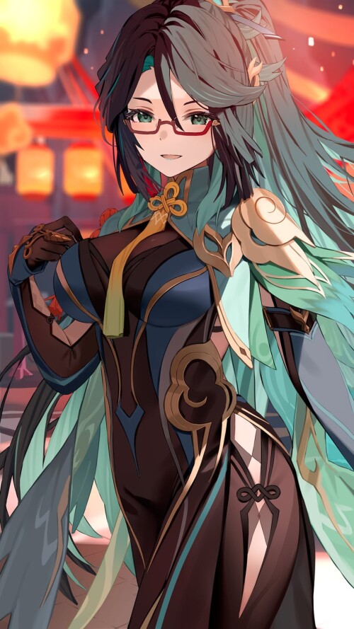  cloud retainer and xianyun genshin impact drawn by motto night wear sample 14787c89fa13728d130d719b