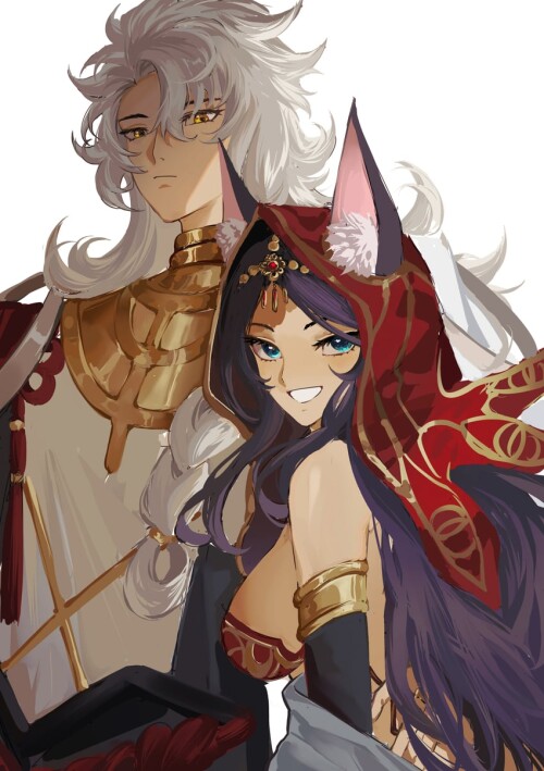  queen of sheba and solomon fate and 1 more drawn by phanta sample eceff4b9d63fd8a4b0d24718548ede5e