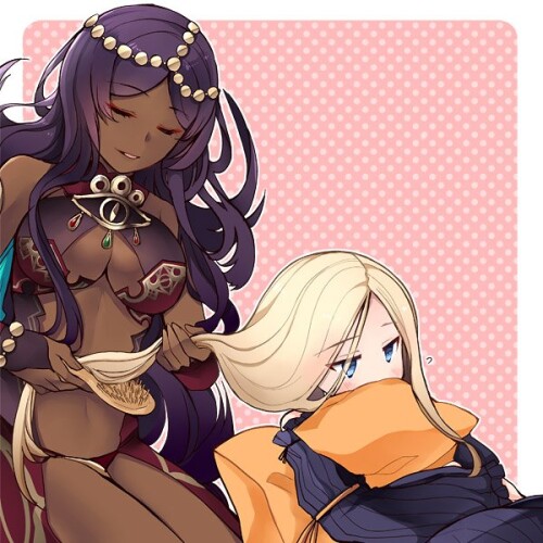  abigail williams and queen of sheba fate and 1 more drawn by teramoto kaoru 217529b94e5d6c1d724a017