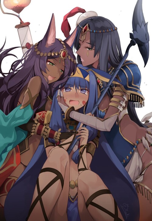  nitocris scheherazade and queen of sheba fate and 1 more drawn by hirai yuzuki sample 9b42fe8bbc77a