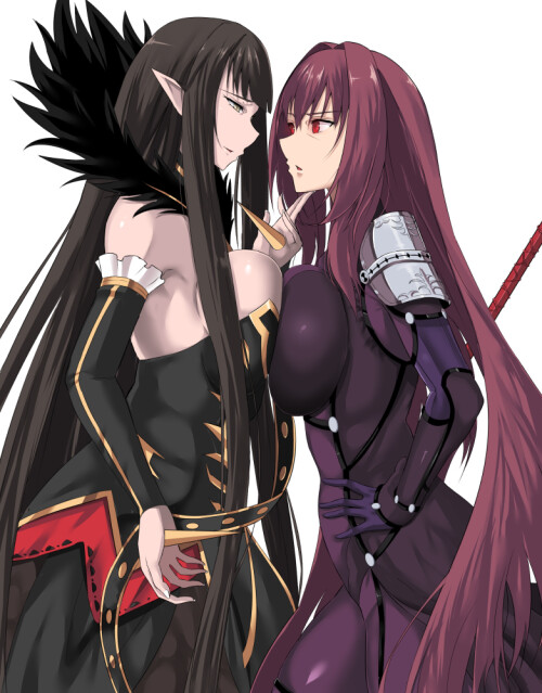  scathach and semiramis fate and 2 more drawn by takara joney c120dfc6cdad8046ef7b12458446266b