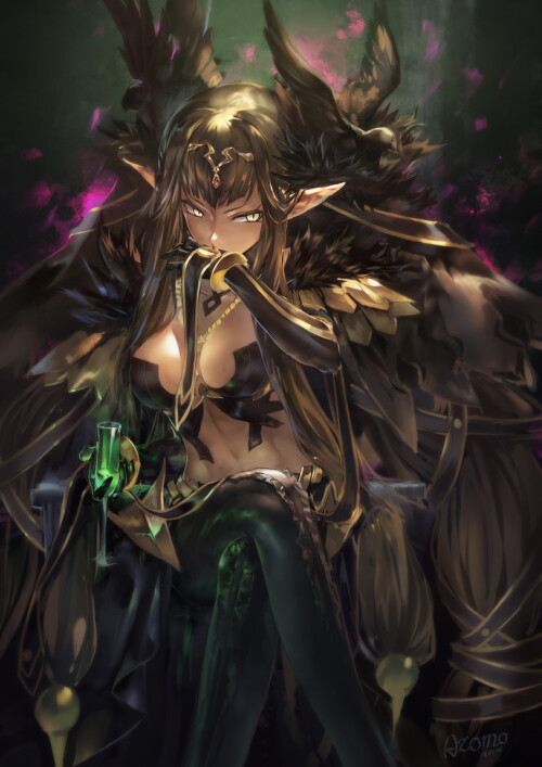  semiramis fate and 1 more drawn by azomo sample 9f4fbc8e5c2cc0d49f73d18fdfce79c5