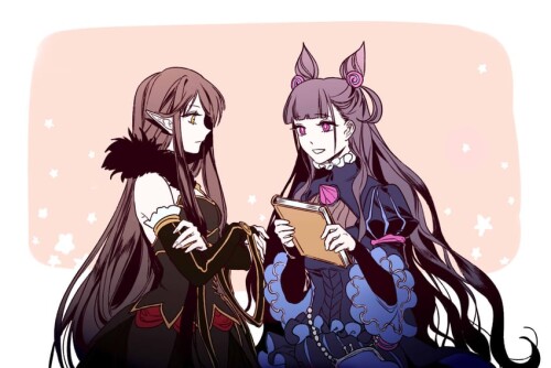  murasaki shikibu and semiramis fate and 1 more drawn by easel dam0628 sample 13252013a0034544a990bd