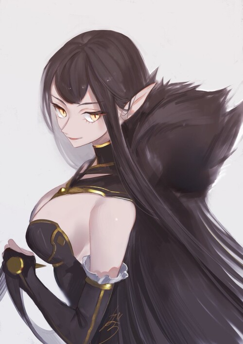  semiramis fate and 1 more drawn by hoojiro sample af599487072aefb2bdd21e6728ac7d7d