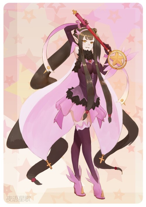  magical ruby and semiramis fate and 3 more drawn by yanjiahua1990 sample 24373773a2af354d1b2f62199f