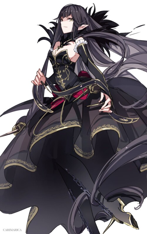 semiramis fate and 1 more drawn by carimarica sample 2446b9ede532f9a66046a6631a62a873