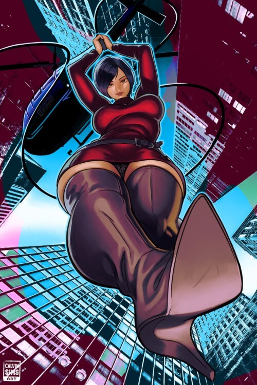  ada wong resident evil and 2 more drawn by calvin sims sample 57acc539405843c1013b0ab8f04d225d