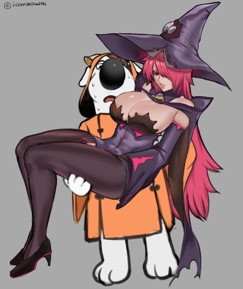  konoe a mercury and brian griffin blazblue and 1 more drawn by kowai iamkowai sample 946b4891d8adb7