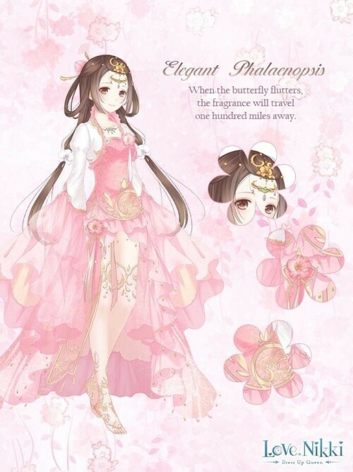 Elegant Phalaenopsis Pink 01