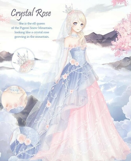 Crystal Rose 01