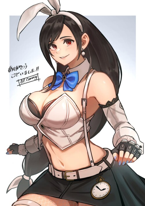  tifa lockhart and tifa lockhart final fantasy and 2 more drawn by ap cammy sample f9f579919b34029ae