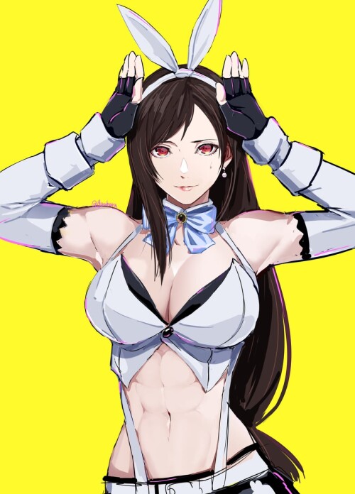  tifa lockhart and tifa lockhart final fantasy and 2 more drawn by igusaharu sample 74497048ae97e28c